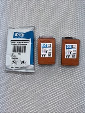 Lot 3 HP 99/138/348/858 Photo Ink Cartridges OEM Genuine 1 Sealed 2 Open Unused picture