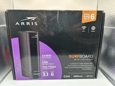ARRIS Surfboard G18 Dual Band Wi-Fi 6 Cable Modem AX1800 *No Manual* picture