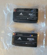 Set Of 2 Ikong 950XL ink Compatible Cartridge replacement-black.New picture