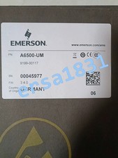 1PCS NEW EMERSON A6500-UM Control card module Fast shipping#DHL or FedEx picture