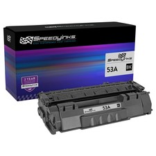SPEEDYINKS Compatible Replacement HP 53A Q7553A Black Laser Toner Cartridge picture