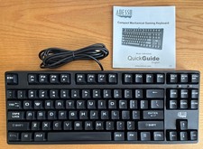 Adesso Easy Touch AKB-625UB Compact Mechanical Keyboard TKL Kailh Blue Switch picture