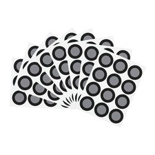 100 Pcs 3D Scanner Markers 16mm High Reflective 3D Scanning Dots(16x25mm) picture