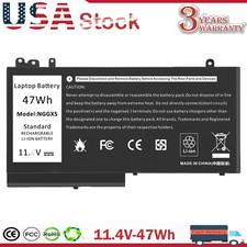 NGGX5 Battery For DELL Latitude E5570 E5250 E5270 E5470 JY8D6 954DF 11.4V 47Wh picture
