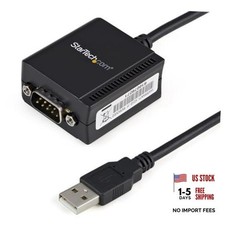 StarTech 1-Port FTDI USB to Serial RS232 Adapter, TAA (ICUSB2321F) - Cable 6ft picture