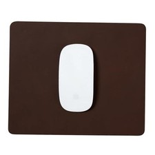 Full‑Grain Leather Mouse Pad – Premium Handmade Desk Accessory – Chocolate picture