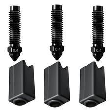 For ELEGOO Centauri Carbon Extruder Hotend Hardened Steel Nozzle, 3 0.4Mm Wear-R picture