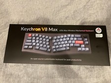 Keychron V8 Max Alice QMK Wireless Mechanical Keyboard Hot Swap Gateron Red picture