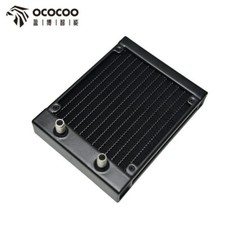 OCOCOO Aluminum Computer Radiator 120mm Water Cooler Cooling For CPU Heatsink picture
