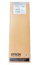 2023 GENUINE EPSON T7157 LIGHT BLACK INK SURECOLOR SC-S70670 S70675 700ml SEALED picture