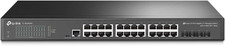 TP-Link TL-SG3428X Jetstream 24 Port Gbit Switch 4 10G SFP Slots L2 Uplink Ports picture
