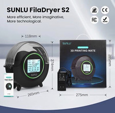 SUNLU FilaDryer S2 Filament Dryer, Touch Screen, 360° Heating 35°C-70°C picture