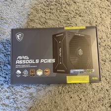 MSI MAG A650GLS PCIE5 650W ATX Power Supply PCIe 5 80 Plus Gold picture