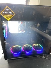 Read Description Rosewill ATX Mid Tower RGB Gaming Computer Case Prism S500 #2 picture