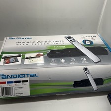 Pandigital Handheld Wand Scanner w/ Feeder Dock Dark Purple PANSCN09PU Open Box picture