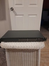 SMC Networks SMC6224M Rack-Mount TigerStack Black 24 Ethernet Ports 10/100 Mbps picture