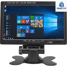 7-Inch Small HDMI Monitor – Full HD Quality with Remote Control for Easy Viewing picture