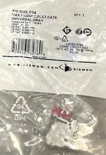 Siemon MX6-04 MAX MODULE FLAT CAT 6 UNIVERSAL GRAY *LOT OF 10 picture