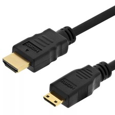 HDMI to Mini HDMI Cable for Canon EOS Rebel T3i T2i T1i 60D 7D 5D Mark II Camera picture