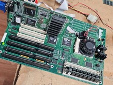 Micronics M54Hi Socket 5 Baby AT Motherboard Intel Pentium 133MHz & ATI Mach32 picture