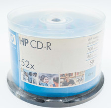 HP CD-R 50 Pack, 700 MB Data or 80 Minutes Music, 52x Write Speed picture