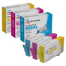 LD Replacement for HP 934XL Ink Cartridges HY (C, M, Y, 3-Pk) picture
