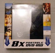 External Portable USB DVD-RW Drive I/O Magic Complete In Box Untested  picture
