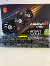 MSI Gaming X Trio GeForce RTX 3090 Graphics Card RGB Triple Fan Heatsink picture