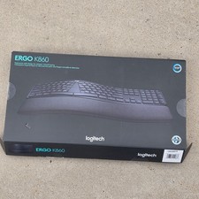 Logitech ERGO K860 Wireless Ergonomic Keyboard Split Bluetooth YR0072 Open Box picture