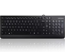 Lenovo 300 USB Keyboard Black Wired Full Size picture