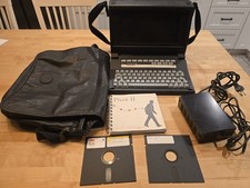 Rare Morrow Pivot II Portable Computer w Owner Manual DOS Boot Disk Power Supply picture