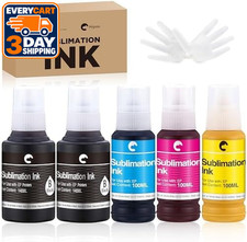 Hiipoo 580ML Sublimation Ink for Supertank Inkjet Printer ET-2980 ET-2903 ET-298 picture
