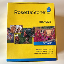 Rosetta Stone TOTALe French Levels 1-4 Language Course CD for PC Retail picture