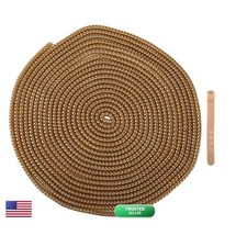 QLD COVER 4.8M Spiral Cable Protector for Phone/Pad/Laptop USB - Laser Brown picture