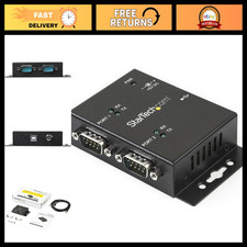 USB to Serial Adapter 2-Port DB9 FTDI Converter, TAA Compliant, RS232 Interface picture