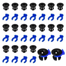 40PCS 1.75mm Bowden Tube Coupler Collet Clamp Clip Set for 3D Printer Filament  picture