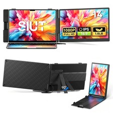 SIUT Laptop Screen Extender 14inch FHD 1080P IPS Dual Portable Laptop Monitor... picture