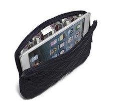 NWT Vera Bradley E-Reader Sleeve iPad Mini Case Mini Tablet Case- Classic Black picture