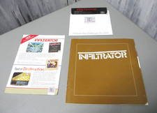 Infiltrator by Mindscape for Commodore 64 5.25