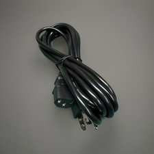Lordtronics 10FT Universal 3-Prong Power Cable Cord (NEMA 5-15P to IEC C13) picture