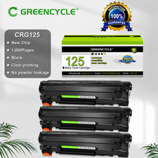 3-Pack CRG125 125 Black Toner Works With Canon MF3010 LBP6000 LBP6030w LBP6030 picture