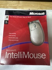 Vintage Microsoft Intellimouse (SER&PS/2) Windows NT4.0. New Old Stock Sealed picture