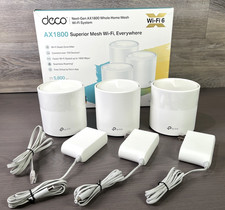TP-LINK (DECO X20) AX1800 Dual Band Whole Home Mesh Wi-Fi 6 System - 3 Pack picture