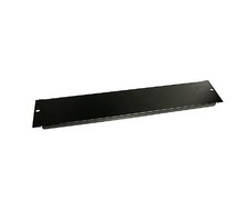 Startech IT BLANKB2 2U Rack Blank Panel 19in Black Steel picture