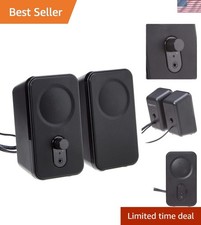 Amazon Basics Ac-Powered Computer Speakers for Desktop or Laptop PC with Volume picture