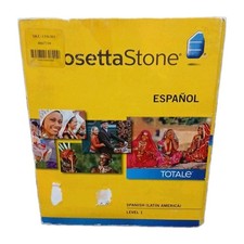 Rosetta Stone Espanol Spanish Latin America Level 1 Set Learning New Open Box picture