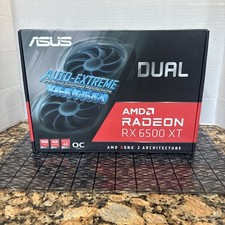 ASUS Dual AMD RX 6500 XT Oc 4GB GDDR6 Graphics Card - DUAL-RX6500XT-O4G RDNA picture