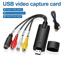 USB Video Capture Adapter USB 2.0 AV RCA Converter for VHS DVD TV PC Windows picture