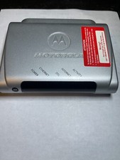 MOTOROLA HIGH SPEED INTERNET MODEM WITH POWER ADAPTER, LITTLE USE picture