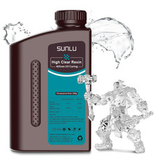 High Clear 3D Printer Resin, High Transparency 3D Printing Resin, Resis... picture